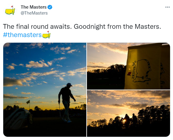 Masters22Day3 Sunset