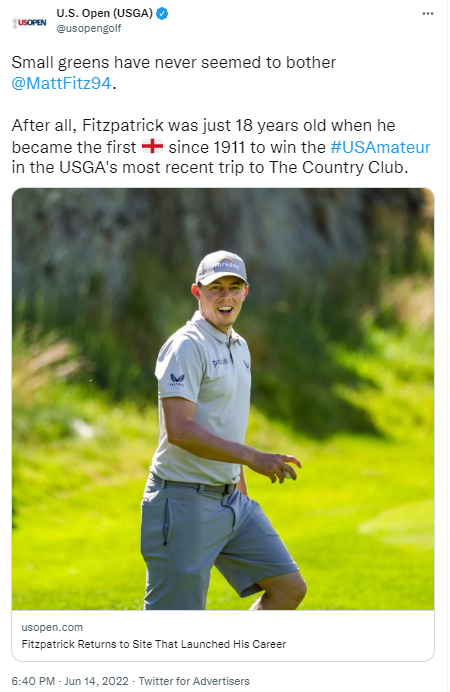 USOpen22 PreviewFitzy